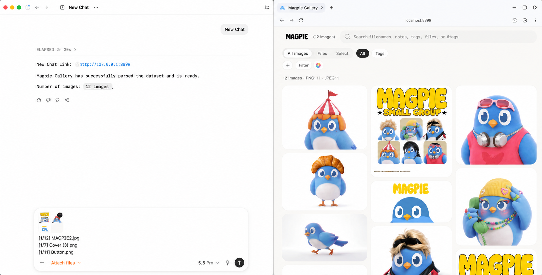 Magpie Interface Preview